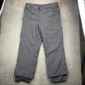 Obermeyer Cargo II Mens XL Black Insulated Ski‎ Snowboard Pants 65231